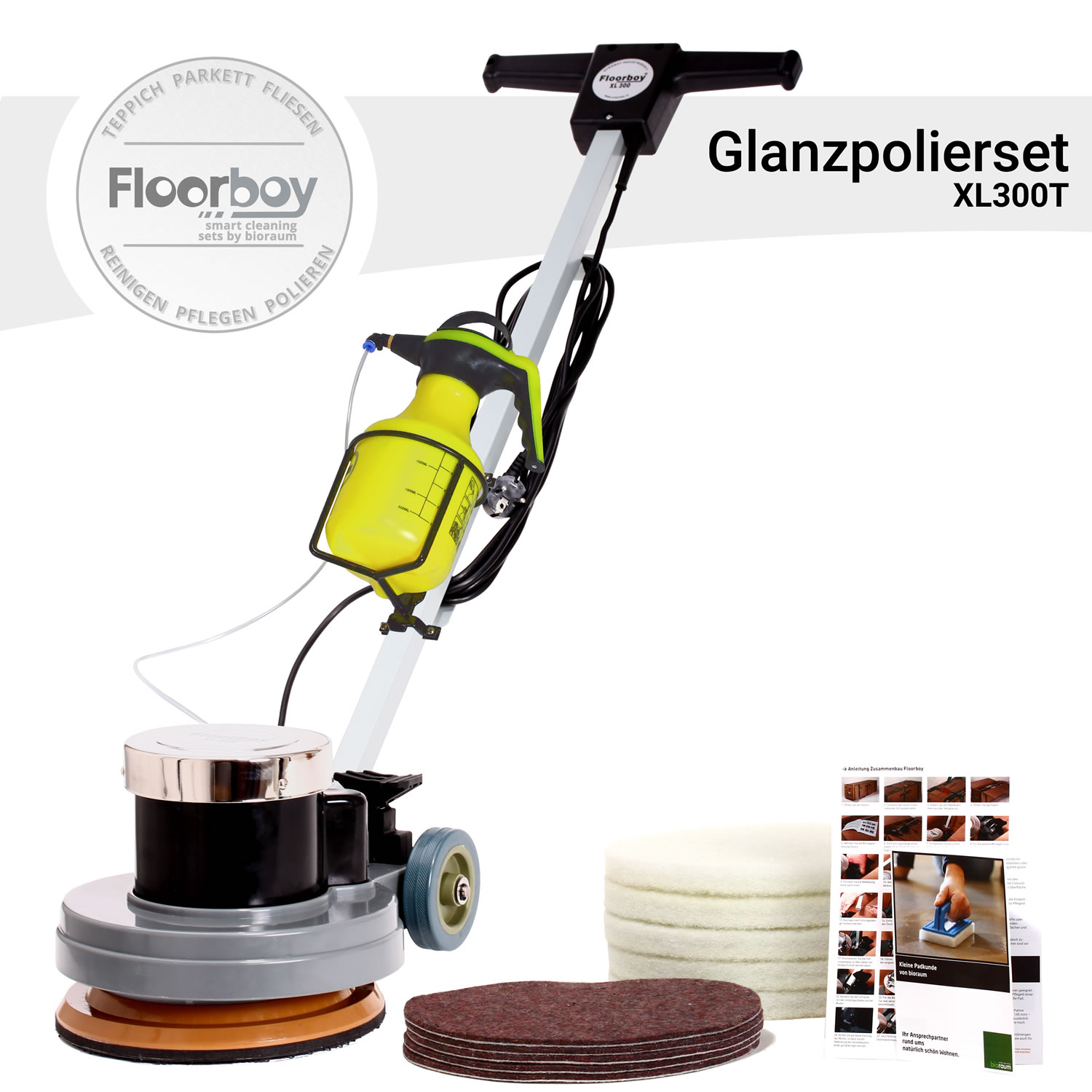 Floorboy Set zum Glanzpolieren