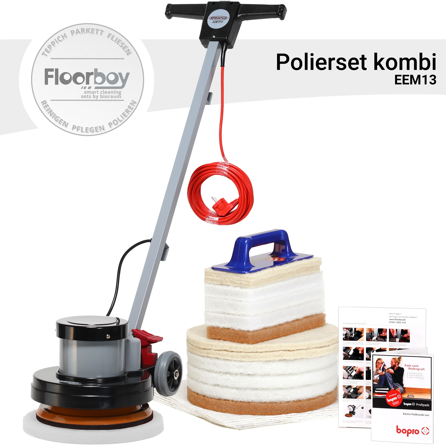 Floorboy Polierset Kombi