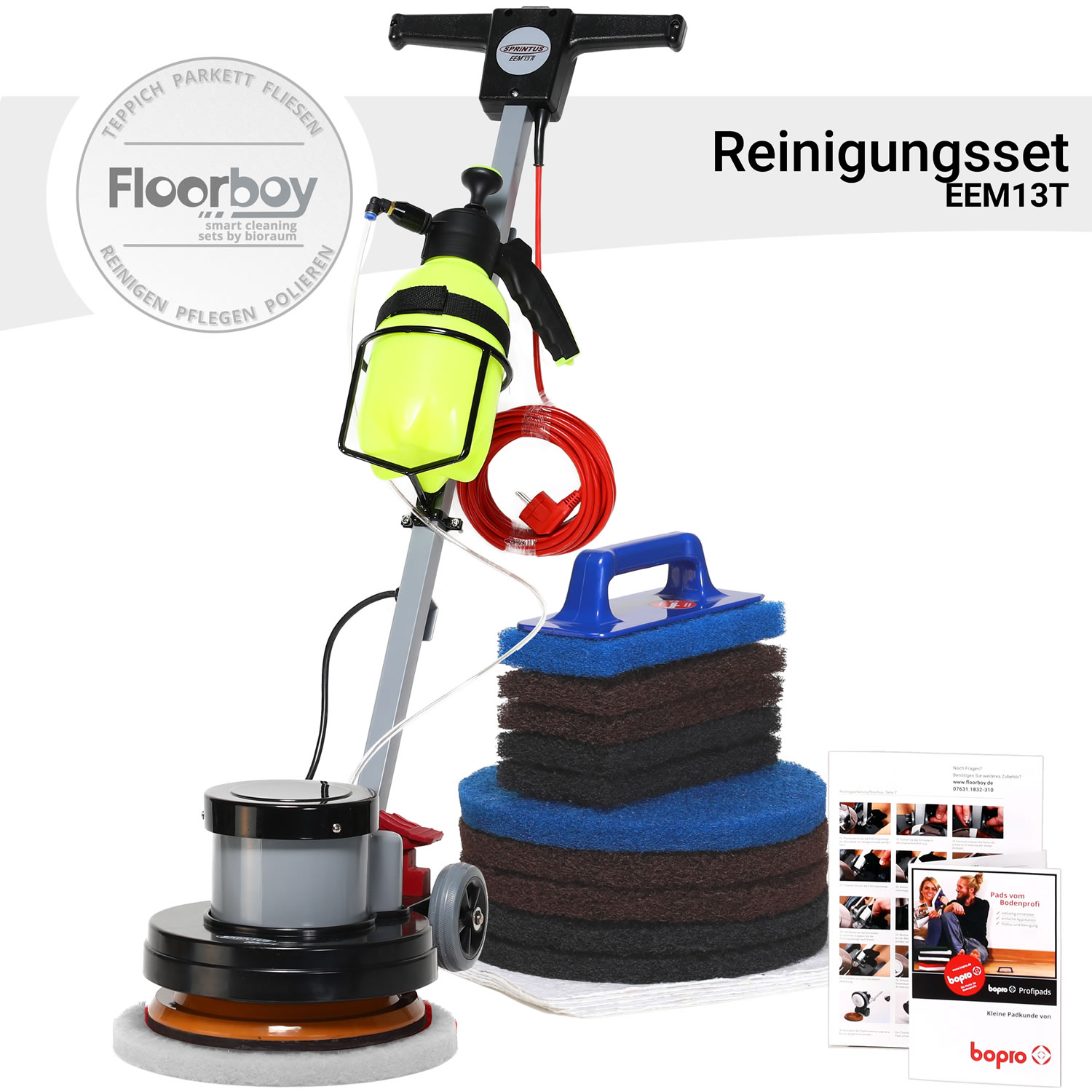 Floorboy EEM13 Reinigungsset (inkl. Tank)