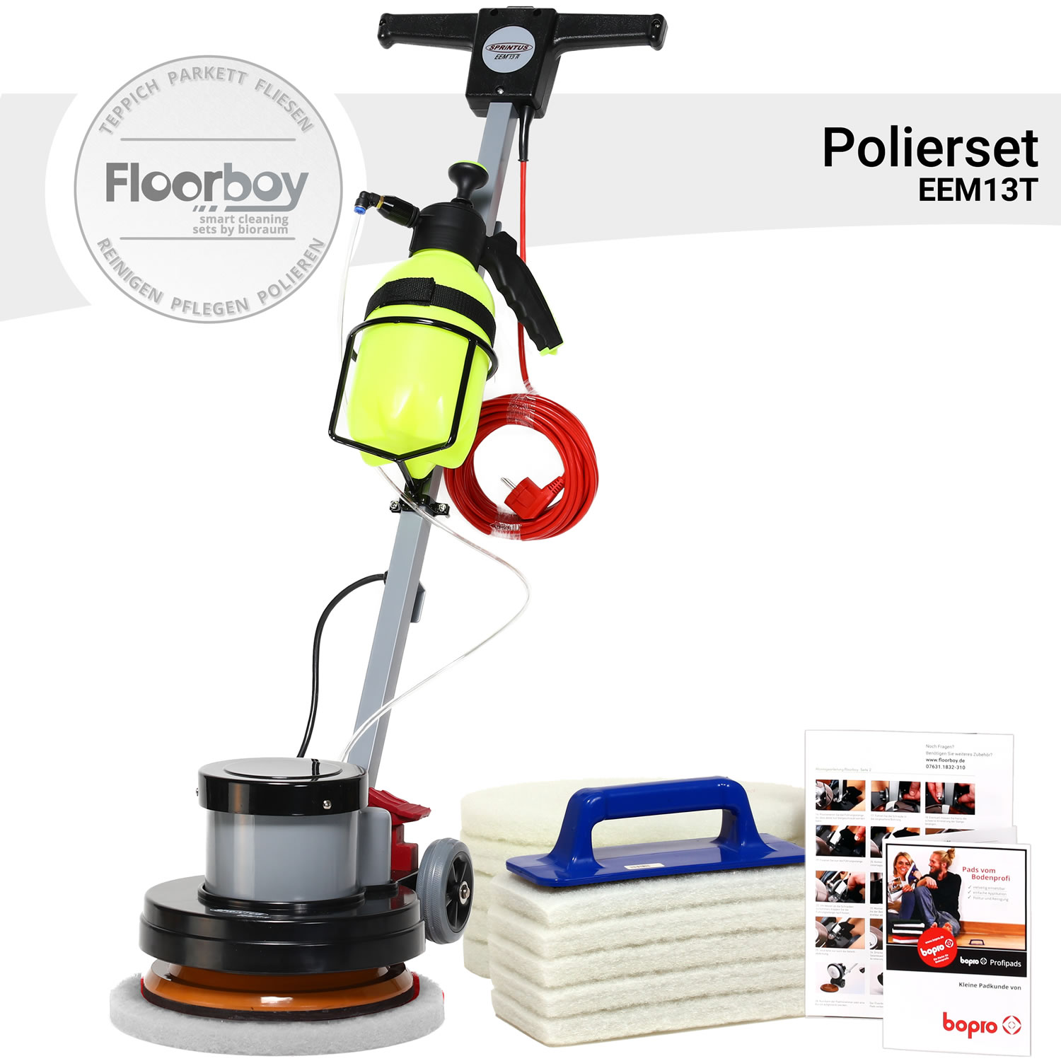 Floorboy EEM13 Polierset (inkl. Tank)