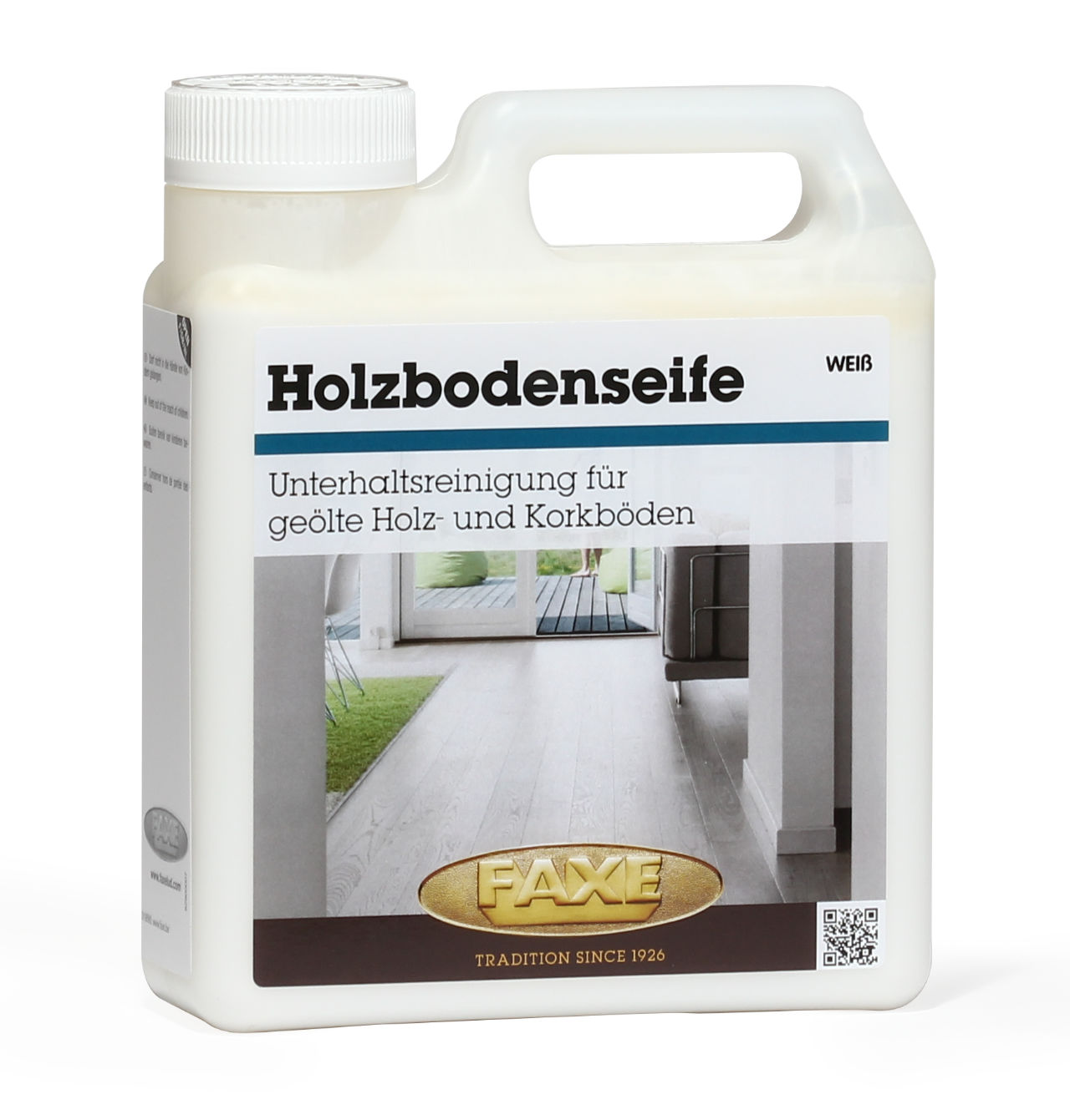 Holzbodenseife weiß 1Liter