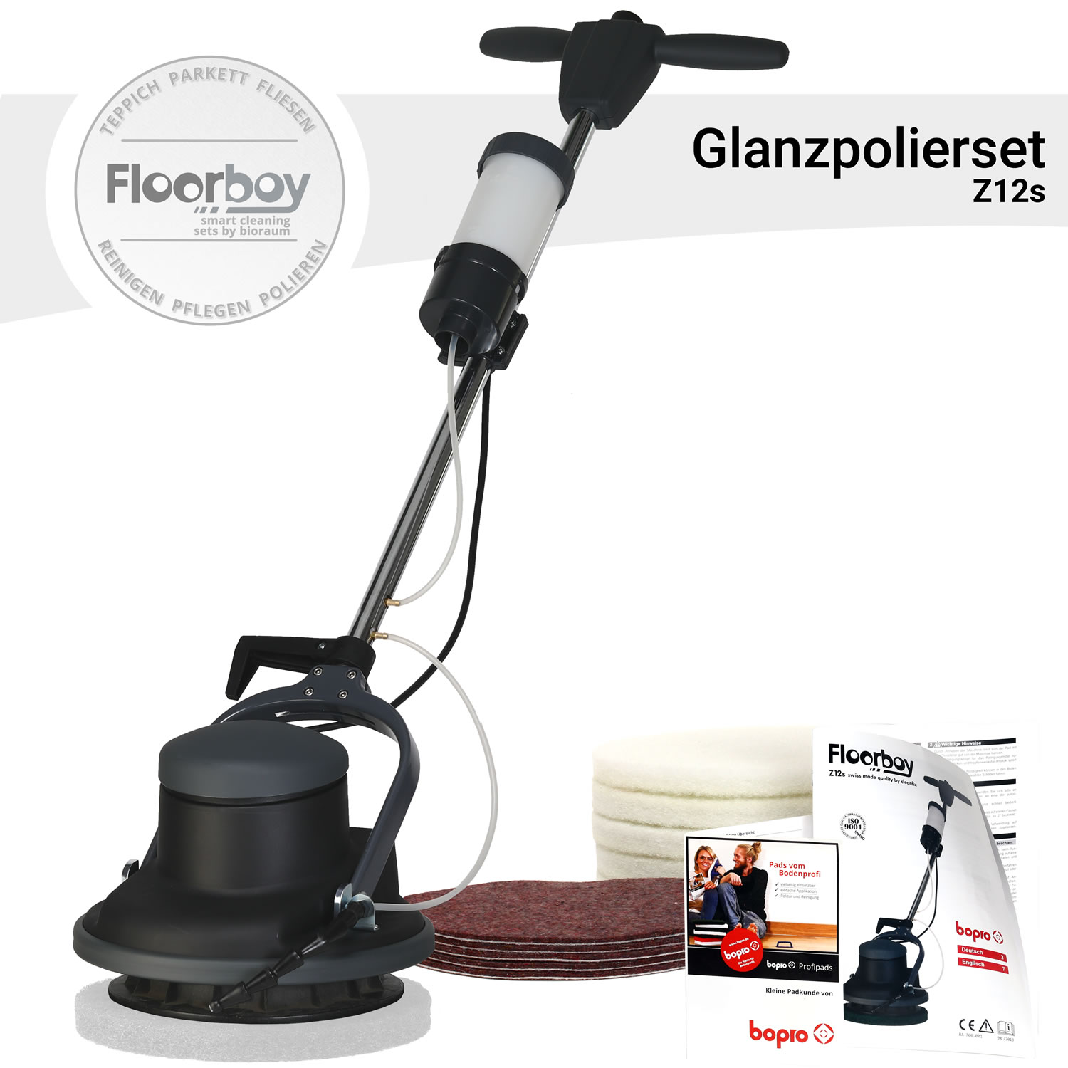 Floorboy Z12S Set zum Glanzpolieren