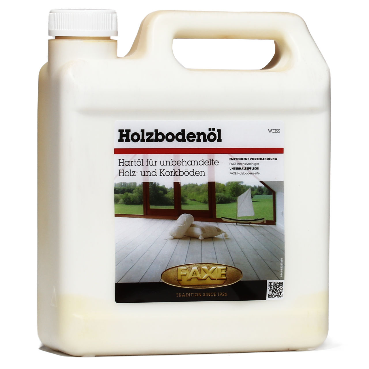 Holzbodenöl weiß 2,5Liter