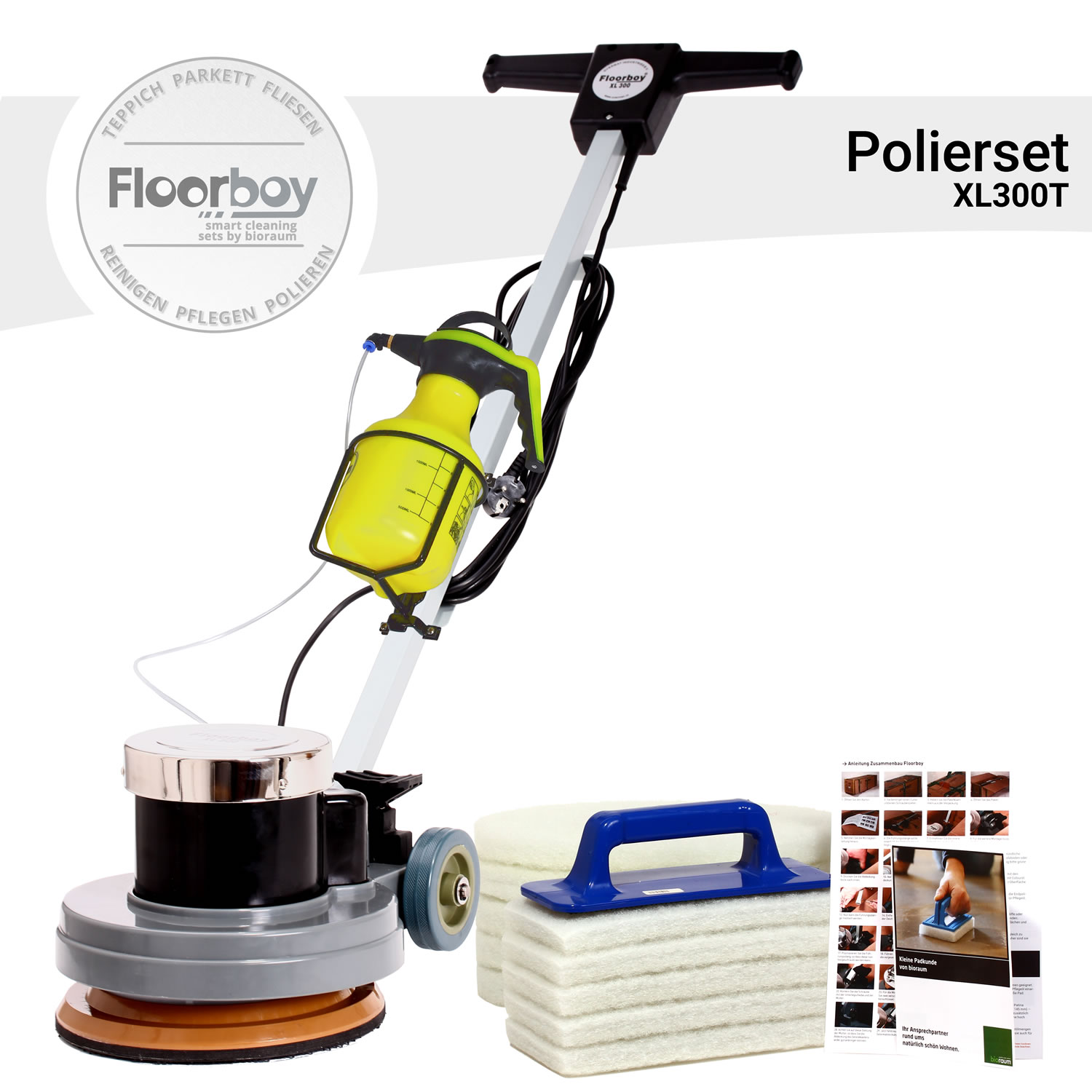 Floorboy XL300 Polierset (inkl. Tank)