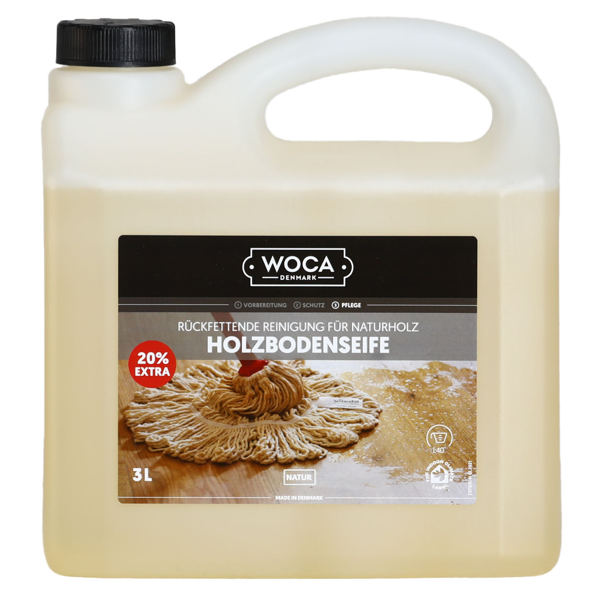 WOCA Holzbodenseife Natur 3l