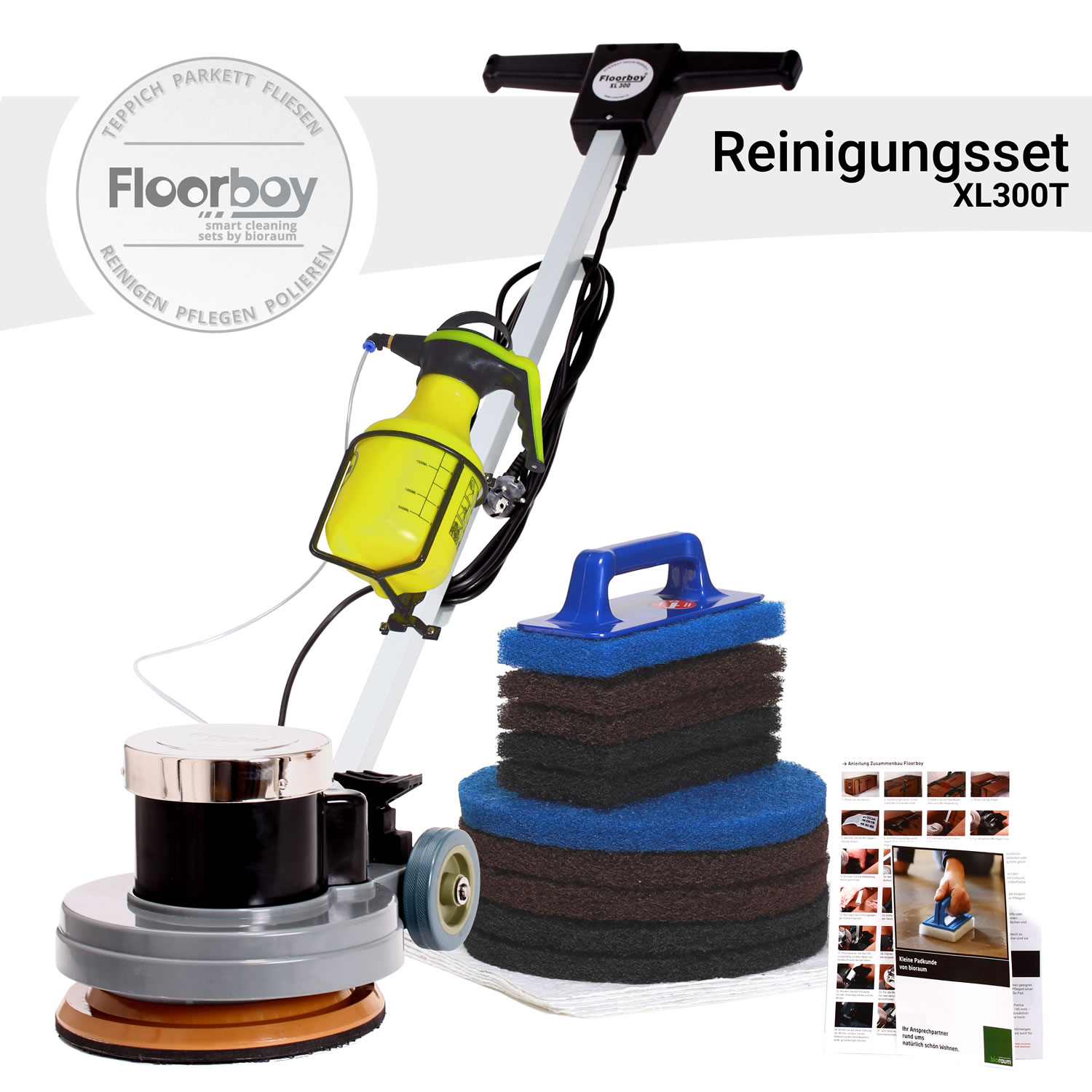 Floorboy XL300 Reinigungsset (inkl. Tank)