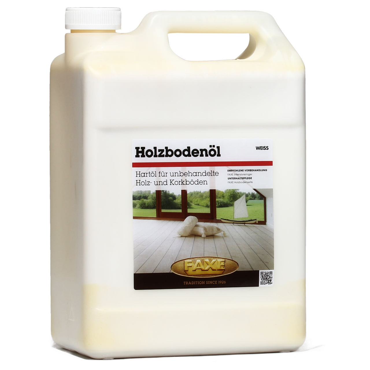 Holzbodenöl weiß 5Liter